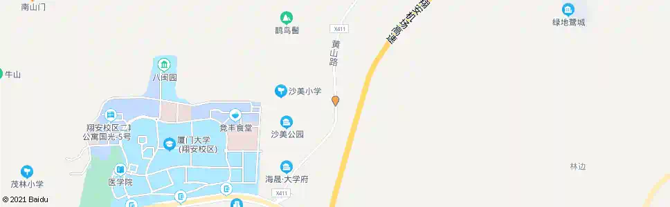 厦门沙美_公交站地图_厦门公交_妙搜公交查询2025