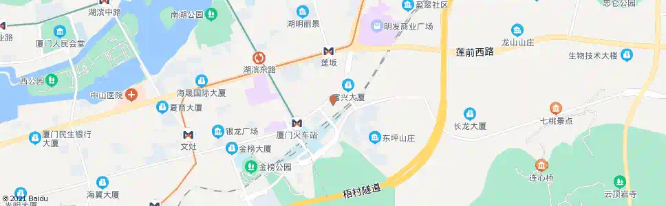 厦门帘语公司_公交站地图_厦门公交_妙搜公交查询2025
