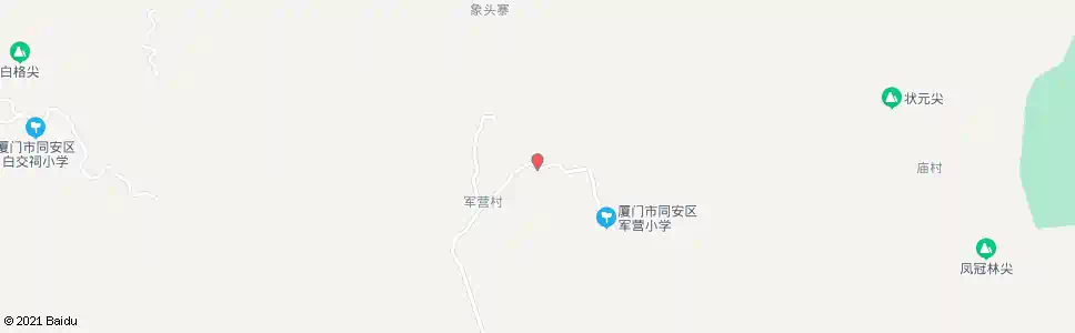 厦门军营金山_公交站地图_厦门公交_妙搜公交查询2025