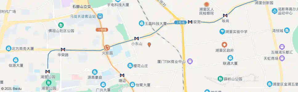 厦门小东山村口_公交站地图_厦门公交_妙搜公交查询2025