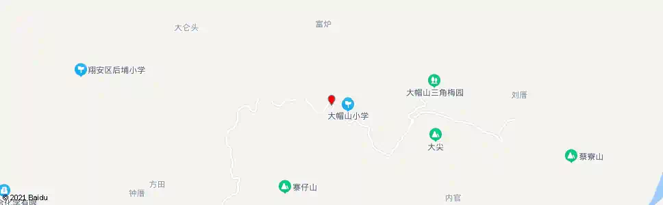 厦门大帽山_公交站地图_厦门公交_妙搜公交查询2025