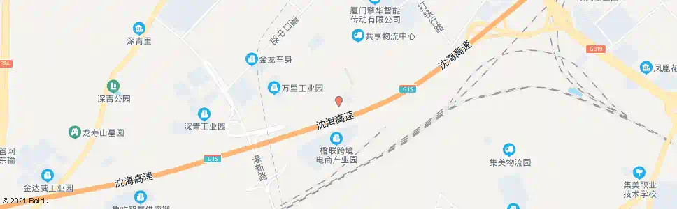 厦门三德洲机械工程_公交站地图_厦门公交_妙搜公交查询2025