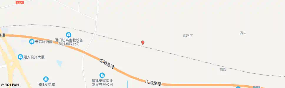 厦门营上_公交站地图_厦门公交_妙搜公交查询2025