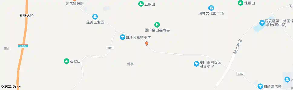 厦门湖井_公交站地图_厦门公交_妙搜公交查询2025