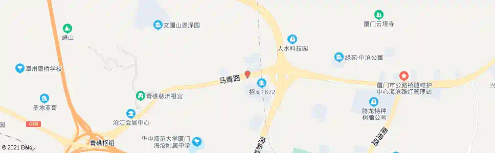 厦门上瑶_公交站地图_厦门公交_妙搜公交查询2025