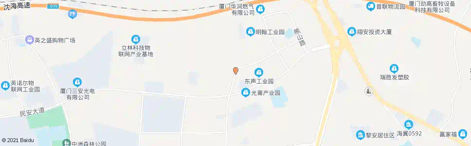 厦门内官北_公交站地图_厦门公交_妙搜公交查询2025