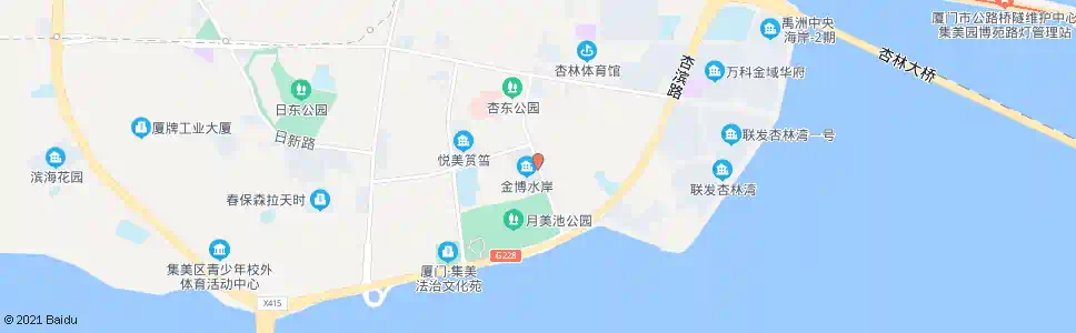 厦门高浦西_公交站地图_厦门公交_妙搜公交查询2025