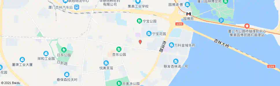 厦门杏东路_公交站地图_厦门公交_妙搜公交查询2025