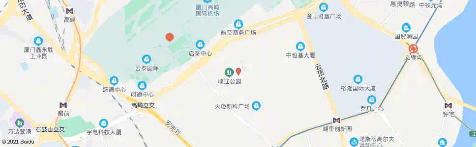 厦门围里_公交站地图_厦门公交_妙搜公交查询2025