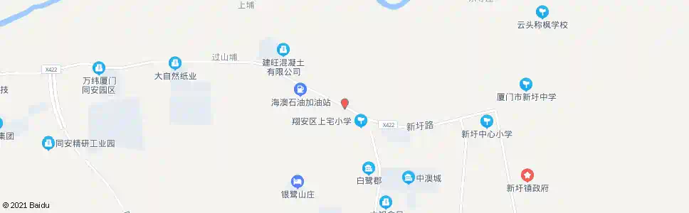 厦门上宅村口_公交站地图_厦门公交_妙搜公交查询2025