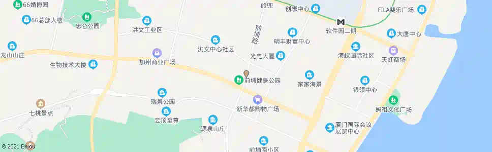 厦门前埔北区_公交站地图_厦门公交_妙搜公交查询2025