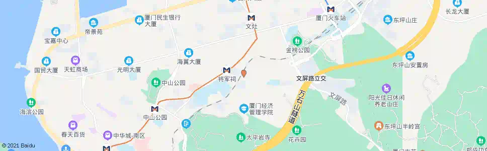 厦门阳台山_公交站地图_厦门公交_妙搜公交查询2025