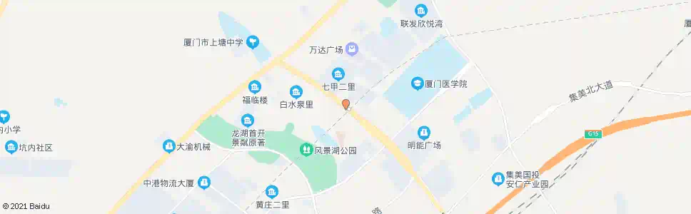 厦门灌口邮局_公交站地图_厦门公交_妙搜公交查询2025