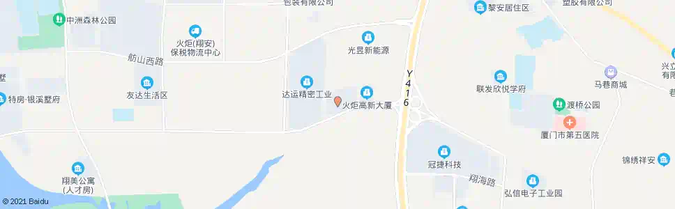 厦门峻凌电子_公交站地图_厦门公交_妙搜公交查询2025