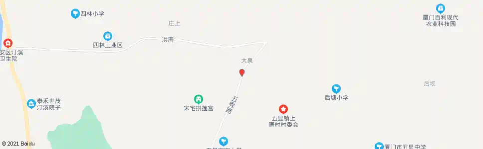 厦门上厝村路口_公交站地图_厦门公交_妙搜公交查询2025