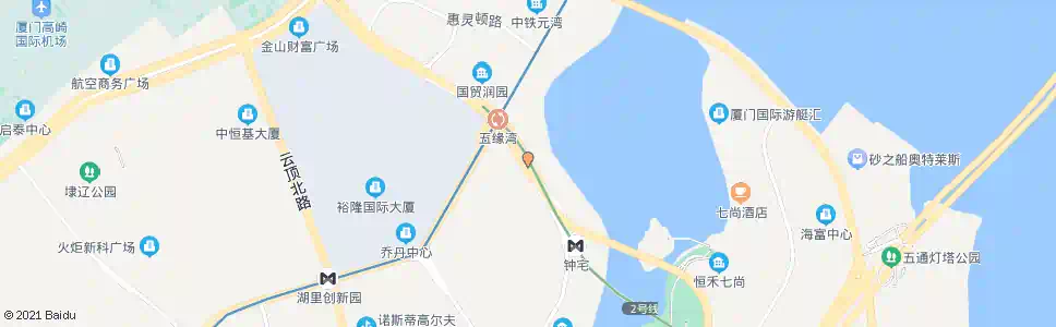 厦门钟宅村东口_公交站地图_厦门公交_妙搜公交查询2025