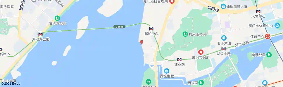厦门厦门轮渡码头_公交站地图_厦门公交_妙搜公交查询2025
