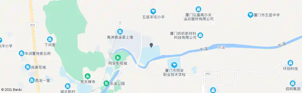 厦门五显派出所_公交站地图_厦门公交_妙搜公交查询2025