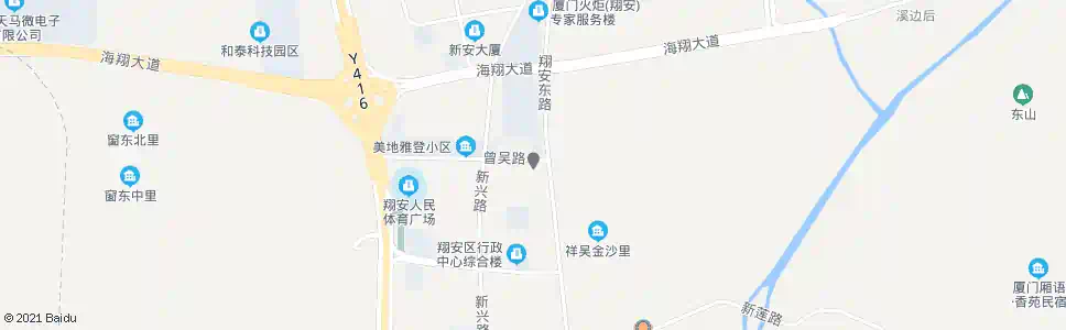 厦门新店公交场站_公交站地图_厦门公交_妙搜公交查询2025