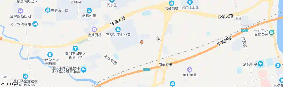 厦门赤坪路_公交站地图_厦门公交_妙搜公交查询2025