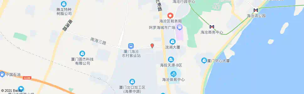 厦门海沧人才市场_公交站地图_厦门公交_妙搜公交查询2025
