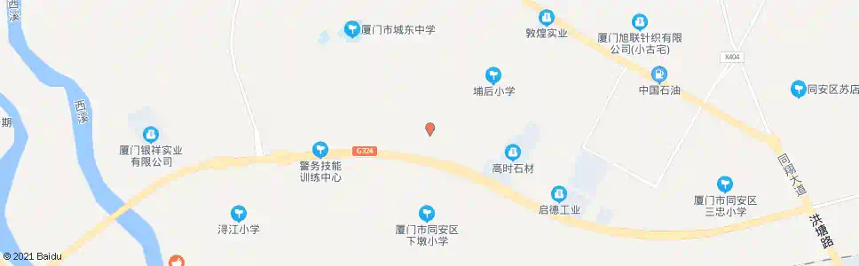 厦门山仔后_公交站地图_厦门公交_妙搜公交查询2025