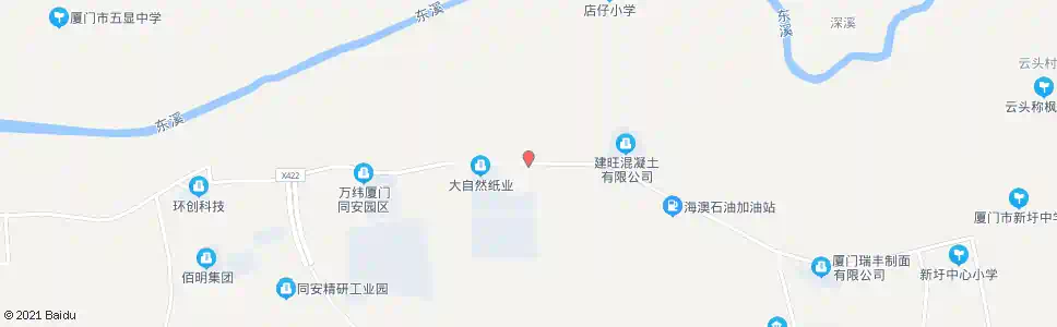 厦门银鹭重工_公交站地图_厦门公交_妙搜公交查询2025