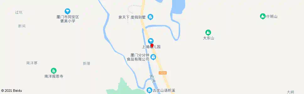 厦门上埔_公交站地图_厦门公交_妙搜公交查询2025