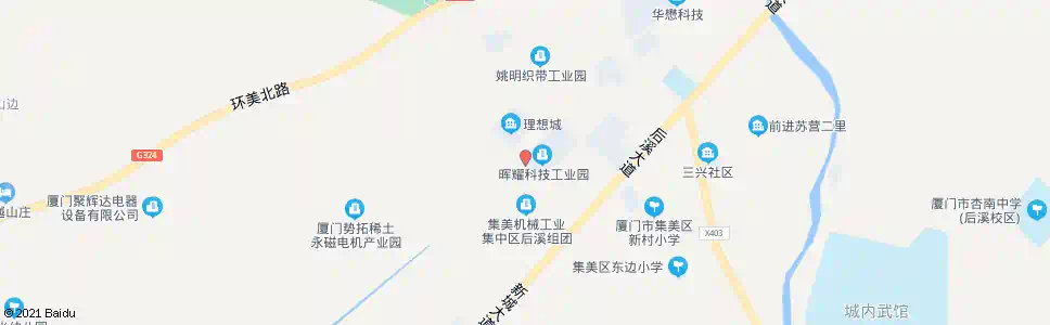 厦门二农_公交站地图_厦门公交_妙搜公交查询2025