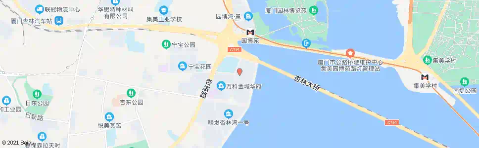 厦门杏东小学_公交站地图_厦门公交_妙搜公交查询2025