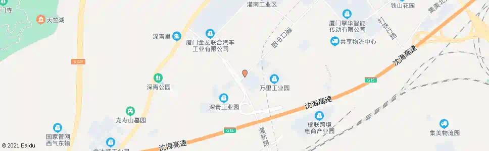 厦门太山五金_公交站地图_厦门公交_妙搜公交查询2025