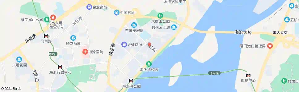 厦门海晟_公交站地图_厦门公交_妙搜公交查询2025