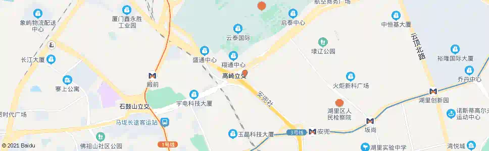 厦门龙头山工业区_公交站地图_厦门公交_妙搜公交查询2025