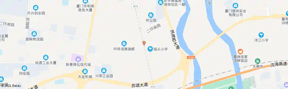 厦门瑶头_公交站地图_厦门公交_妙搜公交查询2025