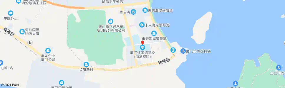 厦门北师大附校_公交站地图_厦门公交_妙搜公交查询2025