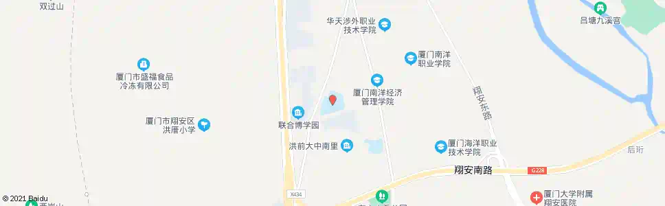 厦门翔安职校_公交站地图_厦门公交_妙搜公交查询2025