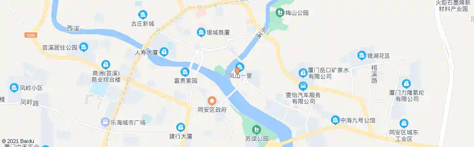 厦门溪边_公交站地图_厦门公交_妙搜公交查询2025