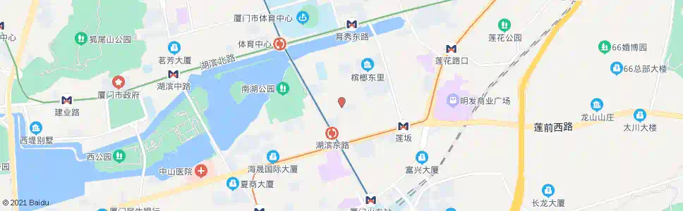 厦门湖光路_公交站地图_厦门公交_妙搜公交查询2025