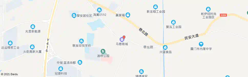 厦门马巷车站_公交站地图_厦门公交_妙搜公交查询2025