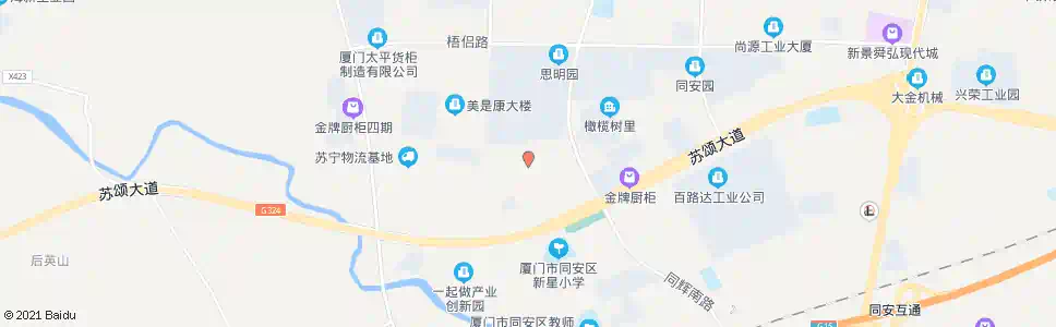 厦门前埔(同安)_公交站地图_厦门公交_妙搜公交查询2025