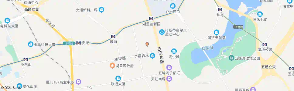厦门双十中学_公交站地图_厦门公交_妙搜公交查询2025