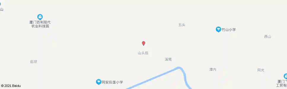 厦门山头后_公交站地图_厦门公交_妙搜公交查询2025