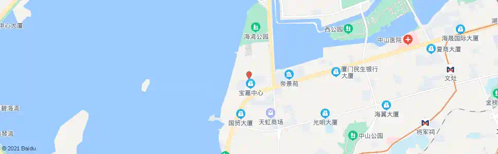 厦门西堤南路_公交站地图_厦门公交_妙搜公交查询2025