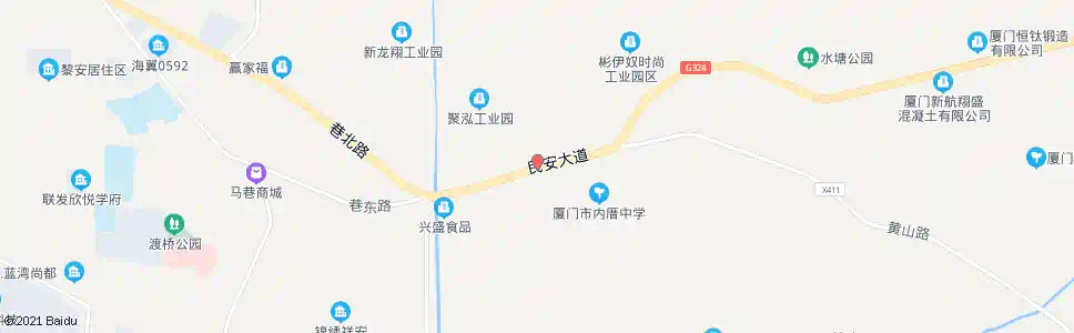 厦门蔡厝口_公交站地图_厦门公交_妙搜公交查询2025