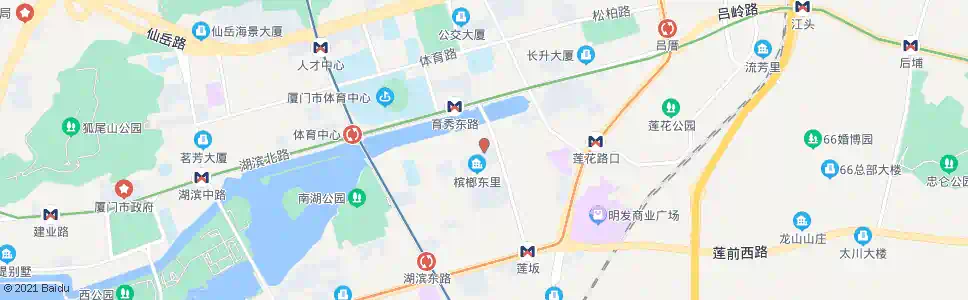 厦门东明路_公交站地图_厦门公交_妙搜公交查询2025