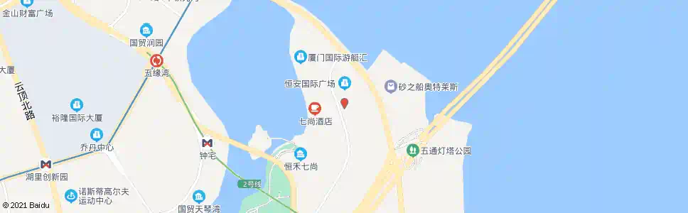 厦门湖里大厦_公交站地图_厦门公交_妙搜公交查询2025