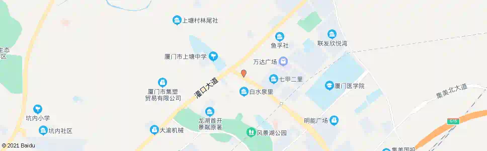 厦门灌口_公交站地图_厦门公交_妙搜公交查询2025