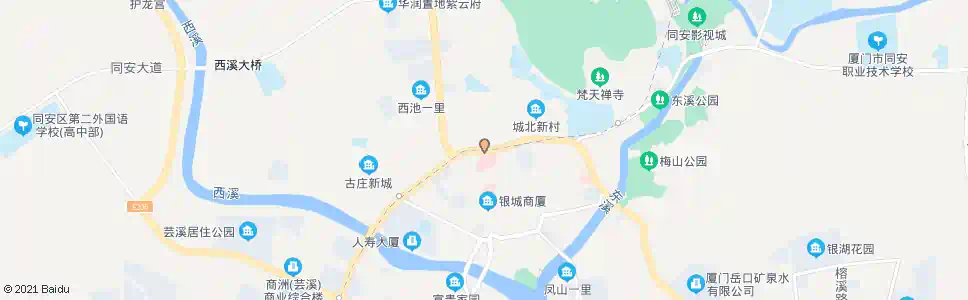 厦门同安小西门_公交站地图_厦门公交_妙搜公交查询2025