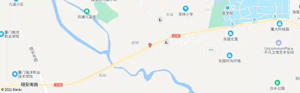 厦门后树_公交站地图_厦门公交_妙搜公交查询2025