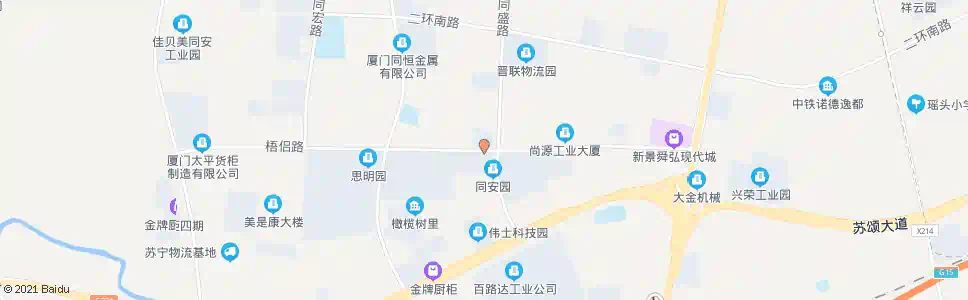 厦门兴店社区_公交站地图_厦门公交_妙搜公交查询2025